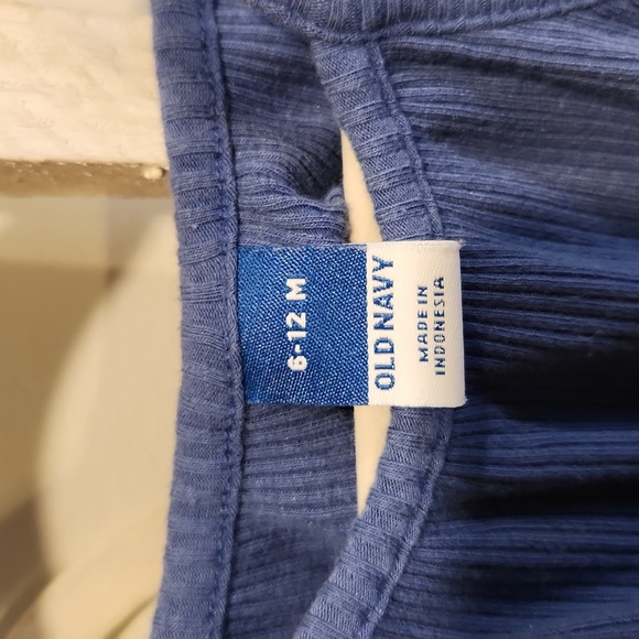 Old Navy 2pc Tank Top Romper Bundle 6-12 Months - Picture 7 of 8